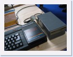 Spectrum +3 con la disquetera externa 3,5 del CPC