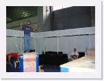 ¡Mira, con estas manitas monto un retromuseo! :)  (Miguel supervisaba la acción)  ;)