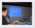 Lanzando soflamas en el canal #Spectrum de IRC-Hispano con el MSX. Este Nestor es asín... :)